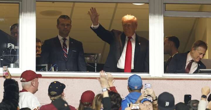 Boos Rain Down on Donald Trump at NFL Game as Crowd Makes Its Feelings Known